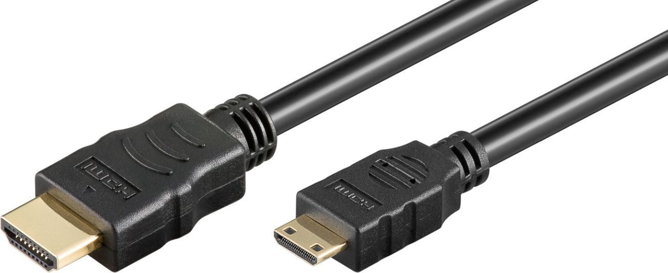 Kabel MicroConnect HDMI Mini - HDMI 1m czarny (HDM1919C1)