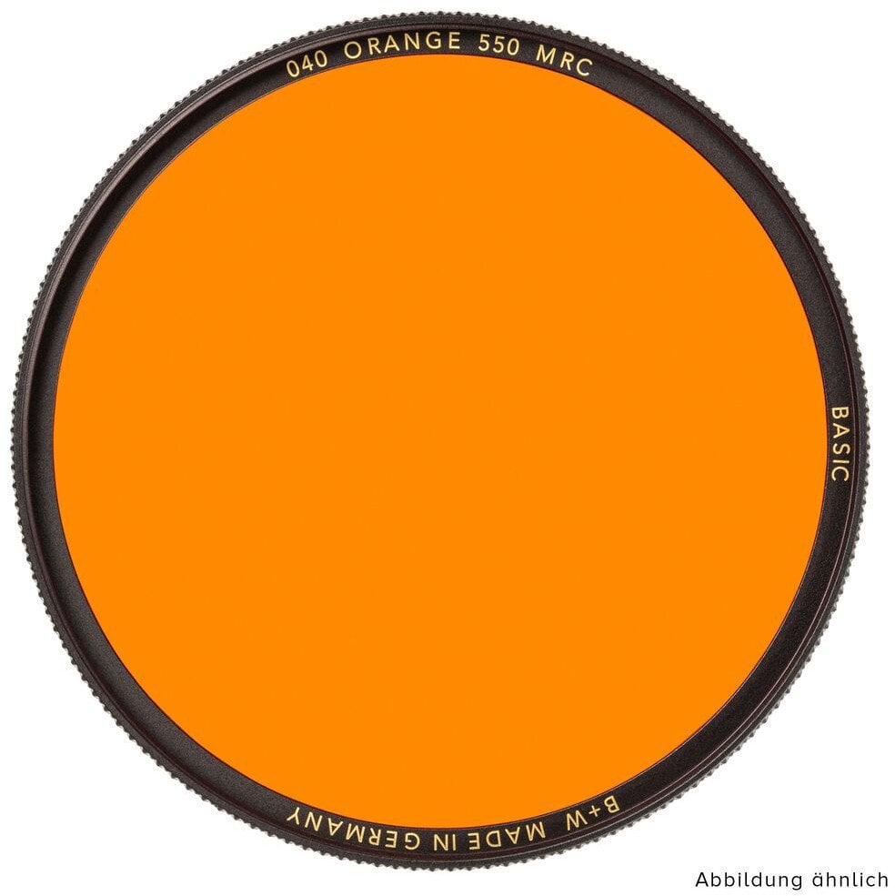 Filtr pomarańczowy B+W Basic 040 Orange MRC 1102661 62mm