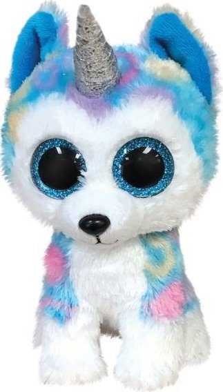 TY Maskotka TY Beanie Piesek Husky Jednorożec Helena