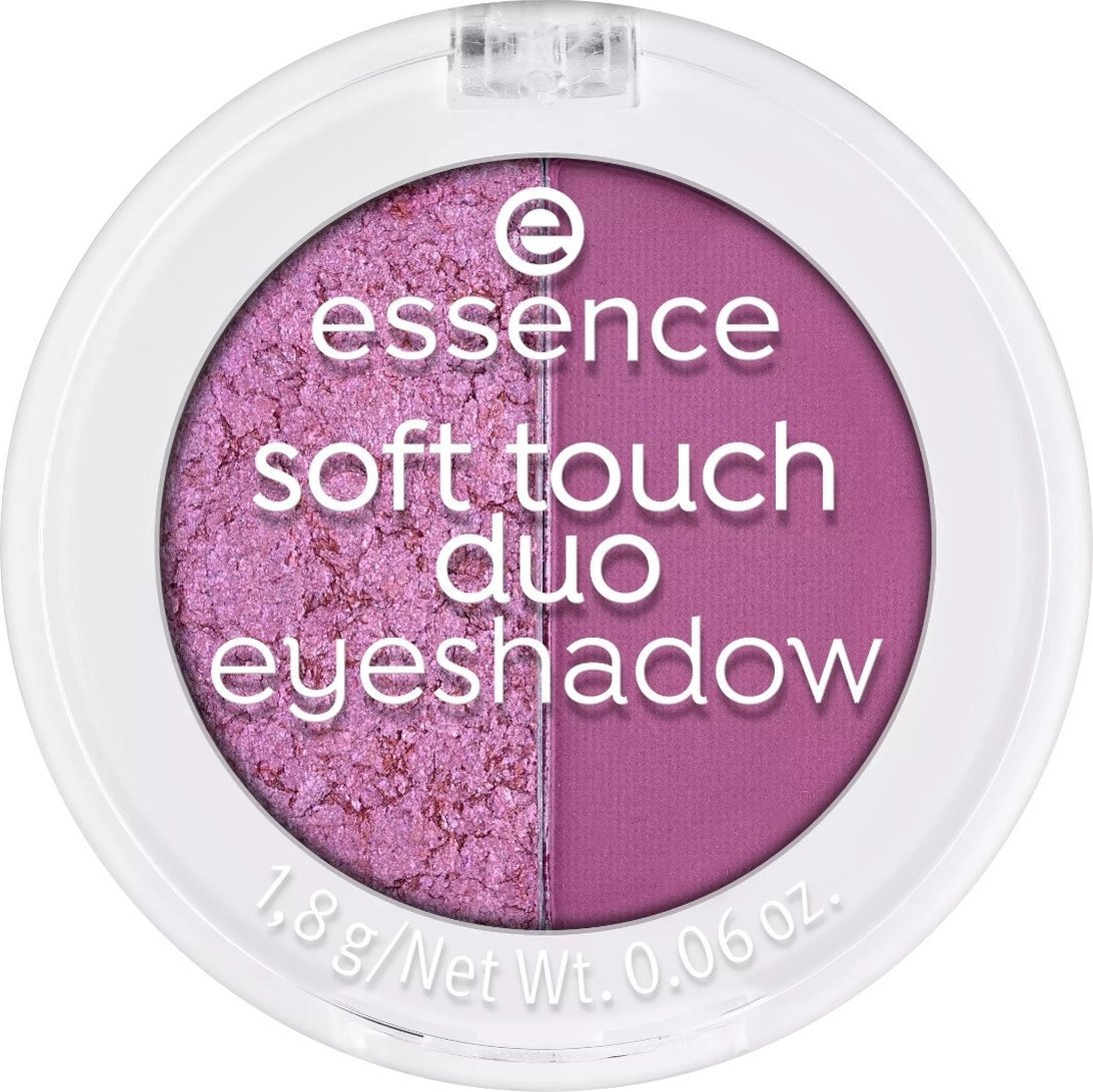 Essence Soft Touch Duo cienie odcień Berry crush (02)