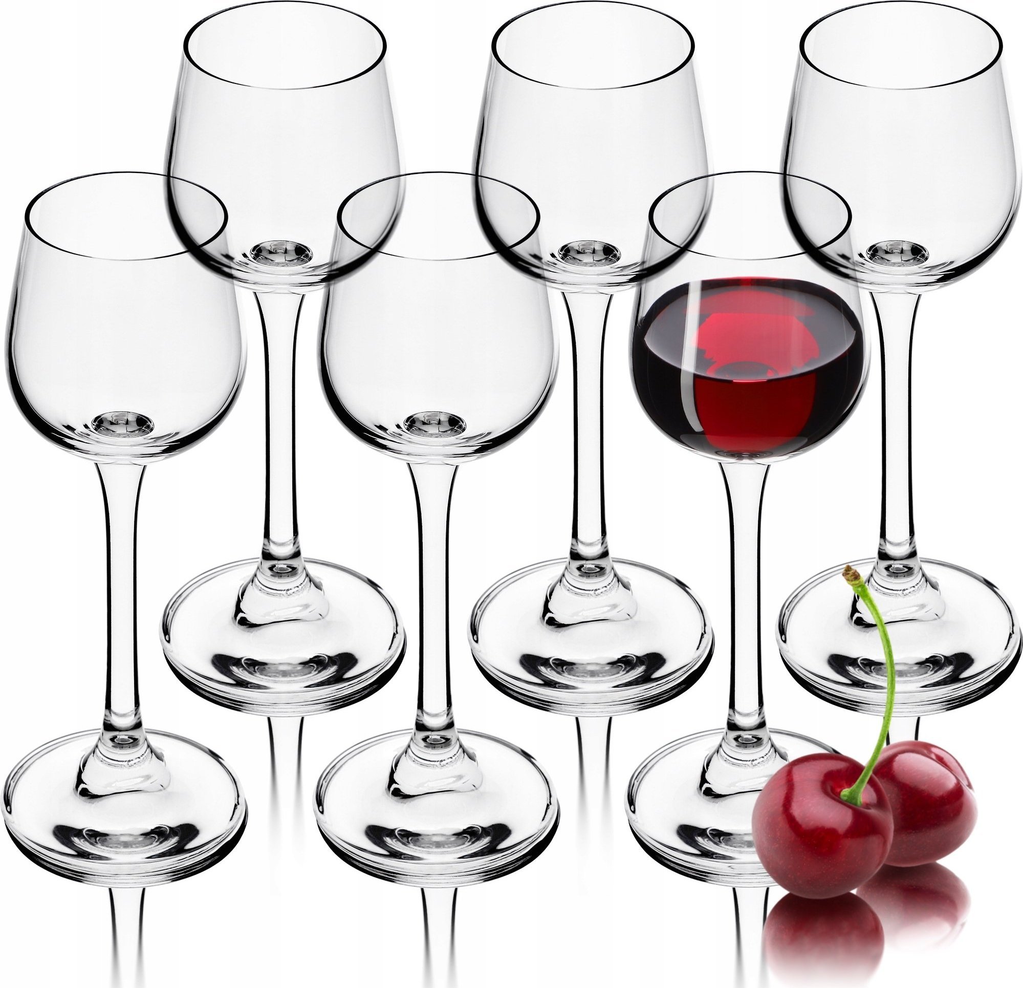 Kadax Kieliszki Do Wódki Likieru Komplet 6 sztuk 60 ml