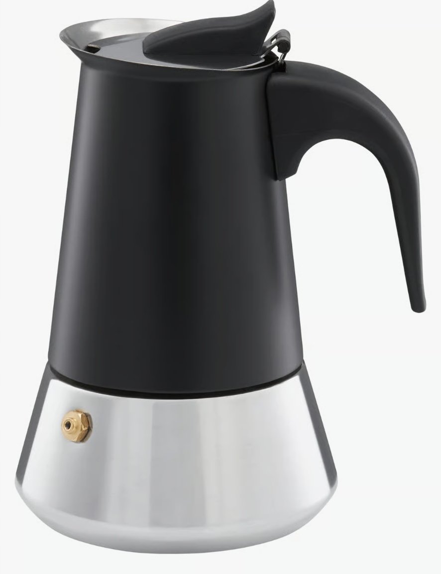 KAFETIERA STALOWA 450ML NIERDZEWNA INDUKCJA AMBITION SPARK