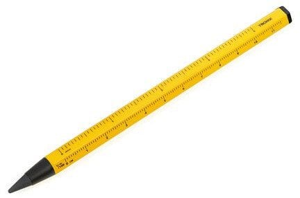 TROIKA Multitasking-Bleistift CONSTRUCTION ENDLESS gelb