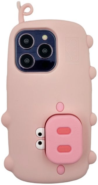 ETUI CASE 3D PIG Z PODSTAWKĄ IPHONE 16 PRO standard