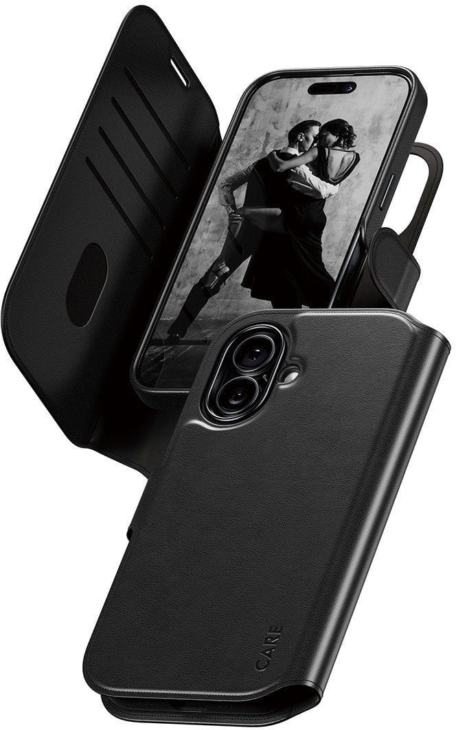 PanzerGlass Case CARE by Feature Tango 2w1 Wallet Case MagSafe for iPhone 17 black