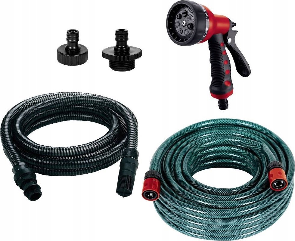 Einhell Einhell Pump accessory set suction and pressure side (OFP), 5 pieces, hose (20 meters, with garden spray)