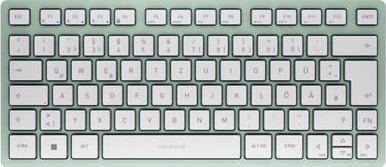 Klawiatura Cherry CHERRY TAS KW 7100 MINI BT Wireless DE-Layout Agave Green