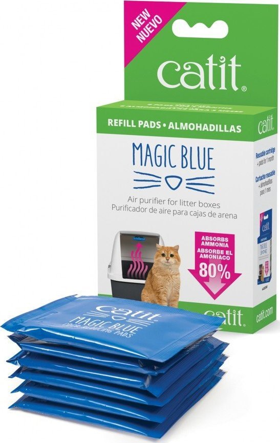 Catit Wkłady do oczyszczacza powietrza Catit Magic Blue, 6szt/op.