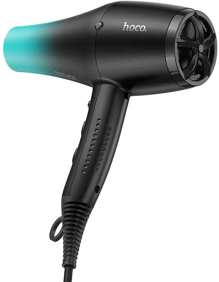 HOCO suszarka do włosów z nadmuchem ciepłego i zimnego powietrza HP15 niebieska gradient