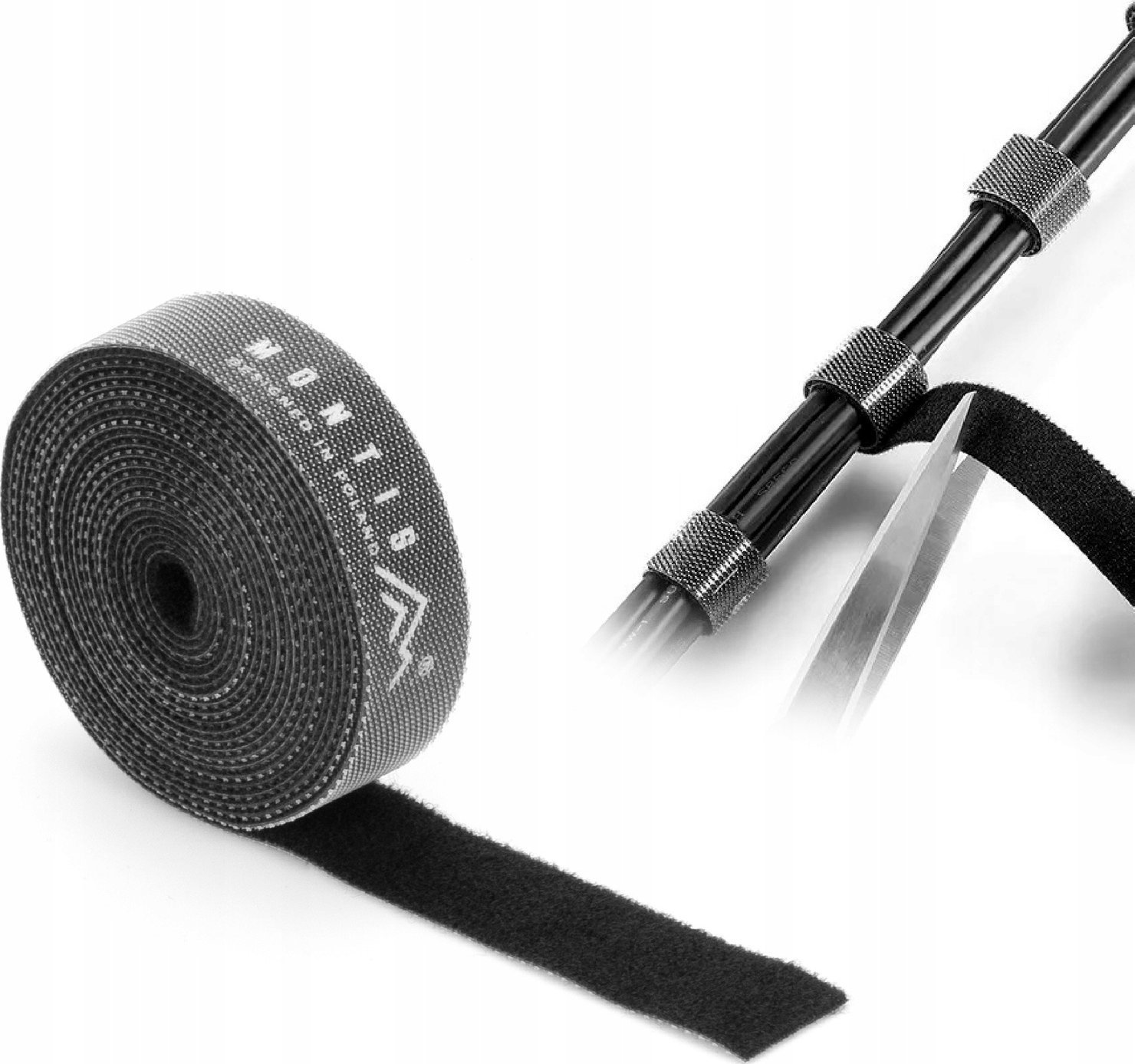 Montis Organizer rzepowy taśma rzep do kabli 200cm Montis MT102-2