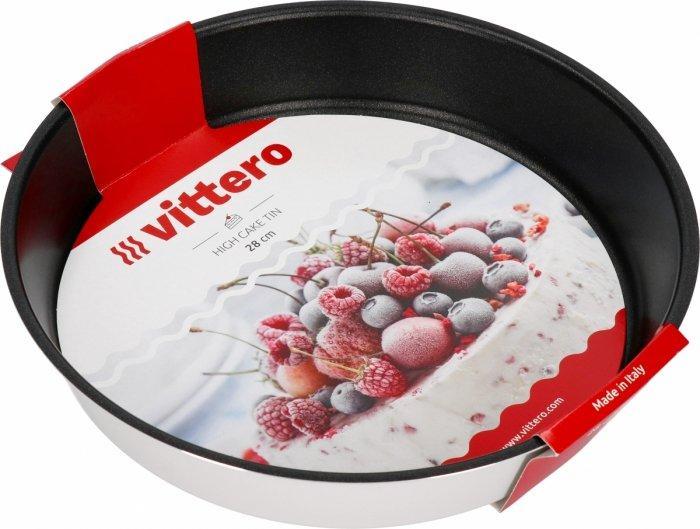 Vittero Forma aluminiowa okrągła wysoka 28cm