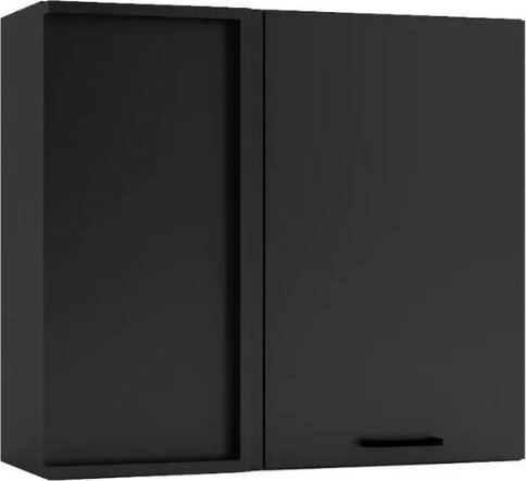 Stolkar Szafka kuchenna narożna ANIKA WNP80 P/L grafitowa STOLKAR