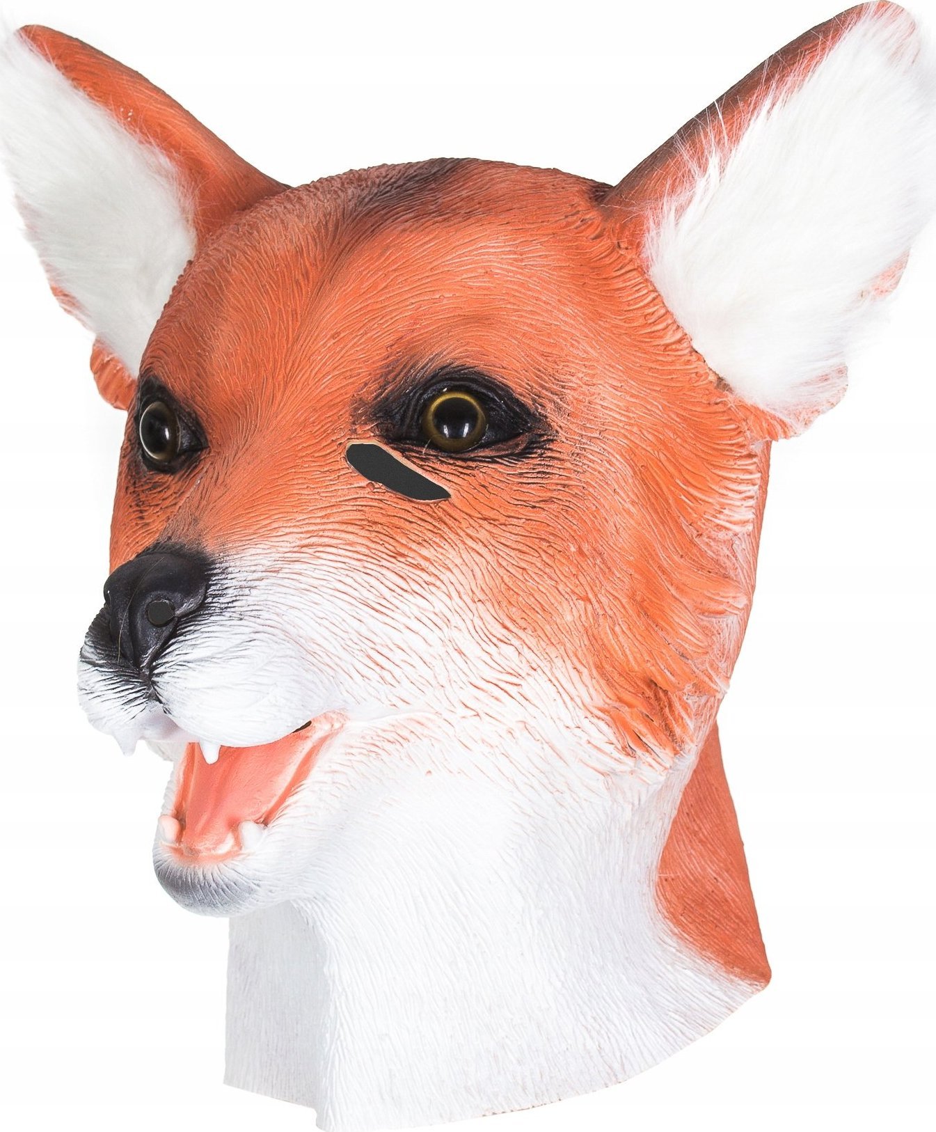 Korbi Profesjonalna lateksowa maska LIS głowa lisa