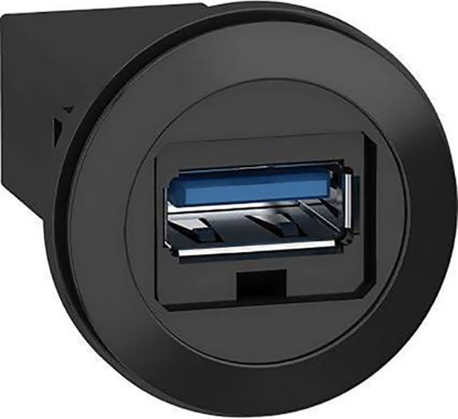 Schneider Electric Gniazdo USB 3.0 typ A-A pulpitowe 22mm (XB5PUSB3)