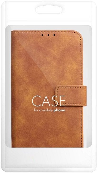 Kabura TENDER Book do SAMSUNG S25 FE brązowy