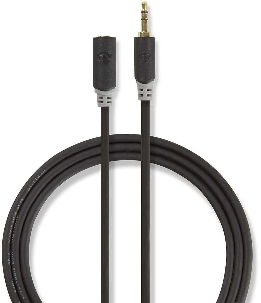 Kabelis Nedis AUX 3.5mm - 3.5mm F 5m 5412810264988 CABW22050AT50 (5412810264988)