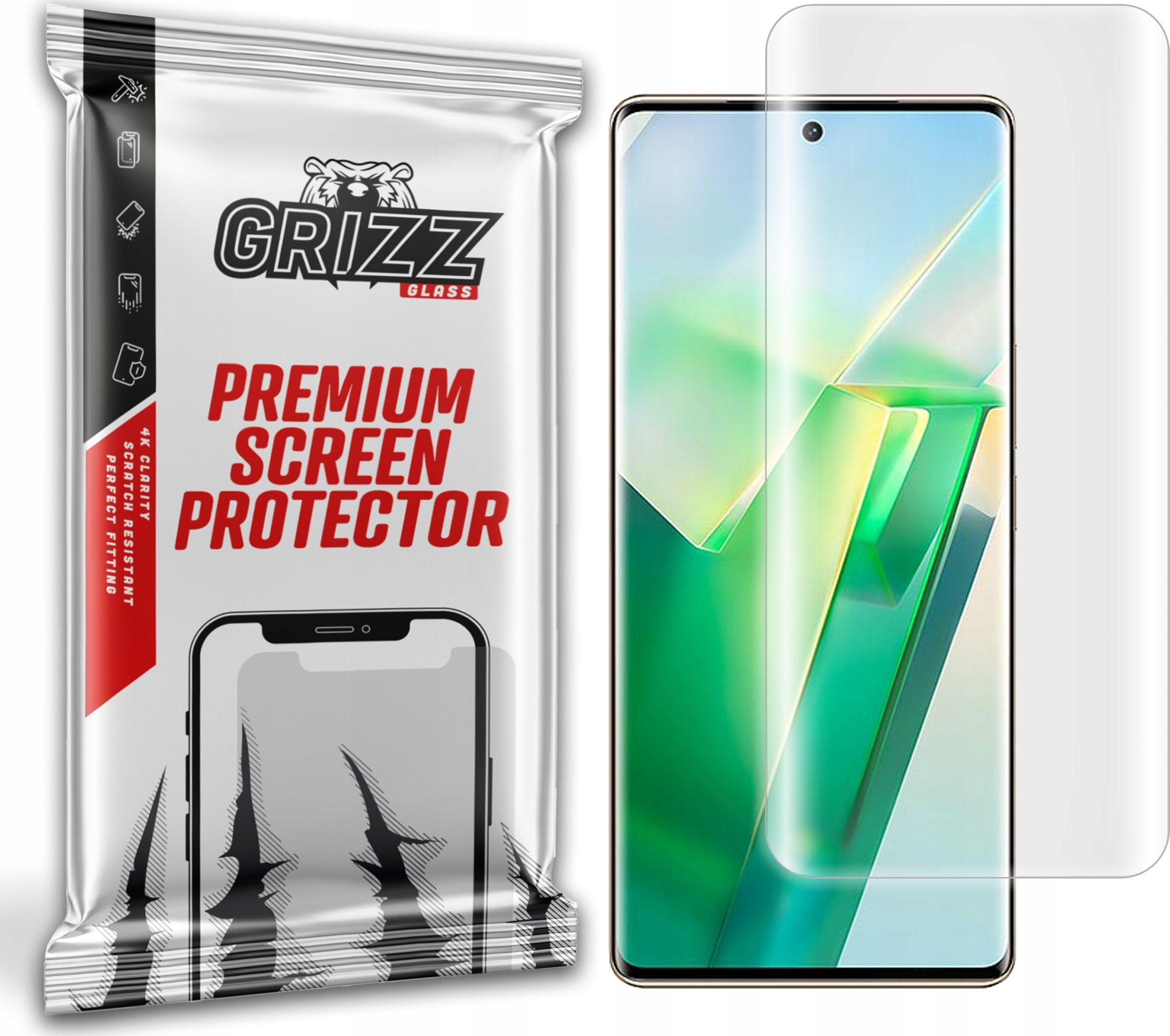 GrizzGlass Folia hydrożelowa GrizzGlass Hydrofilm do Vivo T2 Pro
