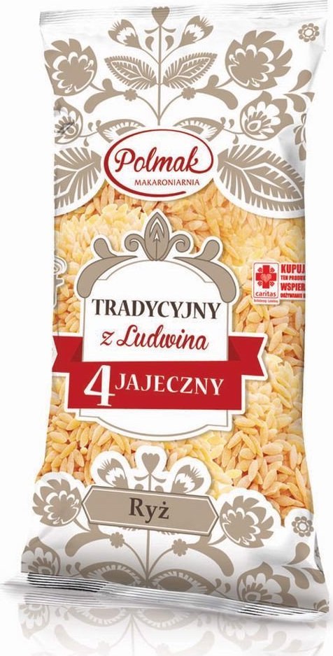 Pol-Mak Polmak Makaron Tradycyjny 4 jajeczny ryż 250 g
