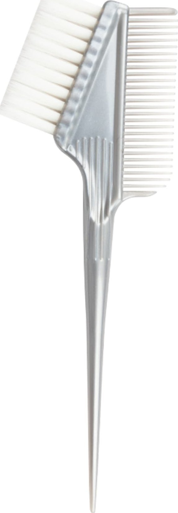 Activeshop Pędzel do nakładania farb z grzebieniem D-08 srebrny