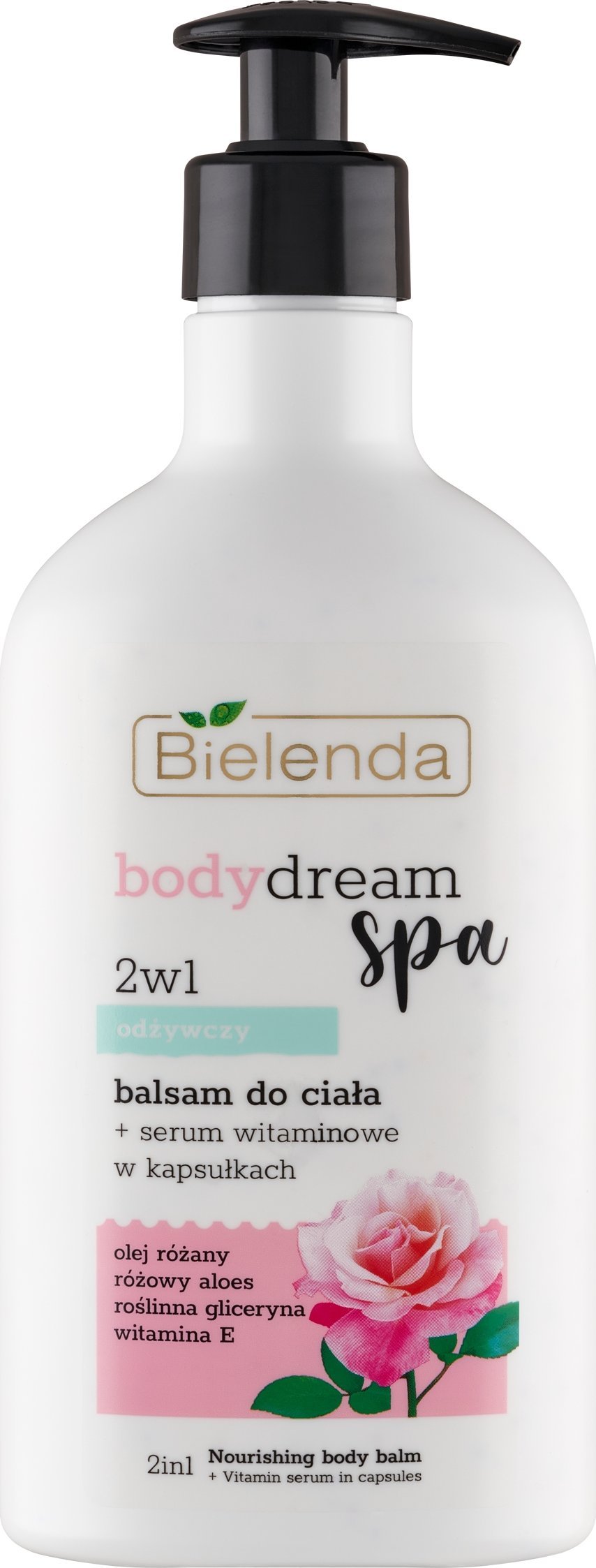 Bielenda Bielenda Body Dream Spa 2w1 odżywczy balsam do ciała + serum witaminowe w kapsułkach 350ml -SM