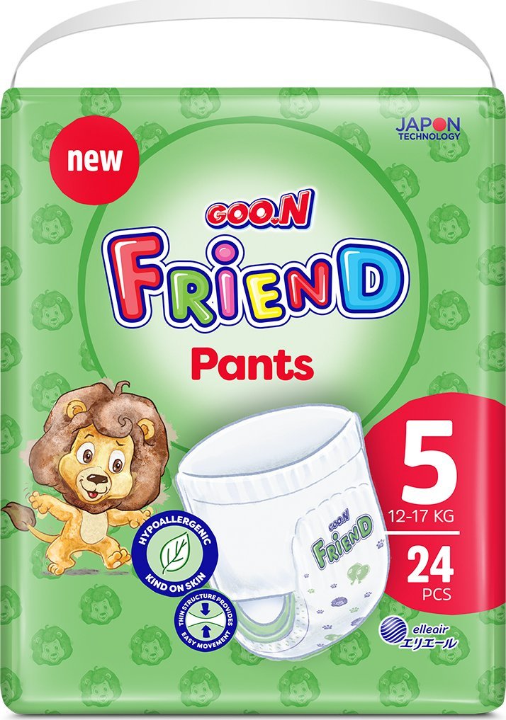 GOO.N GOO.N Friend Pants size 5, 12-17 kg, 24 pcs., F1010117-002