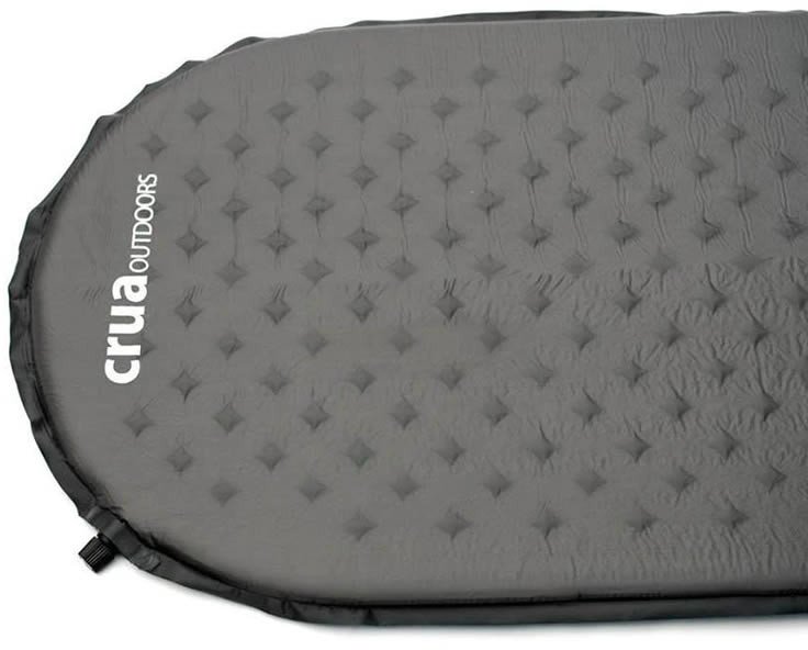 Samopompujący materac, szary Crua Self Inflating Mattress