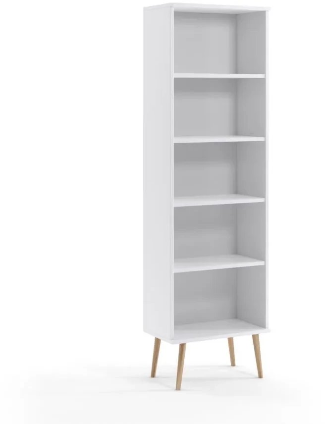 Regał LEBEL biały mat MELIMEBLE