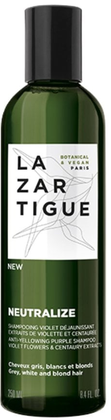 Lazartigue, Neutralize, Hair Shampoo, Counteracts Yellow Or Orange Tones, 250 ml For Women