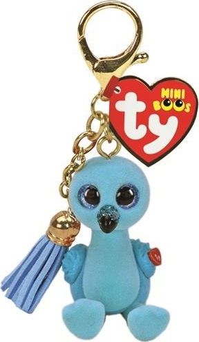 Breloczek TY Mini Boos zawieszka niebieski Flaming