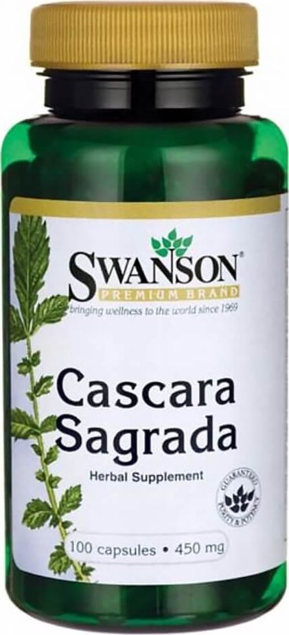 Swanson Swanson Cascara Sagrada 450mg 100 kaps.