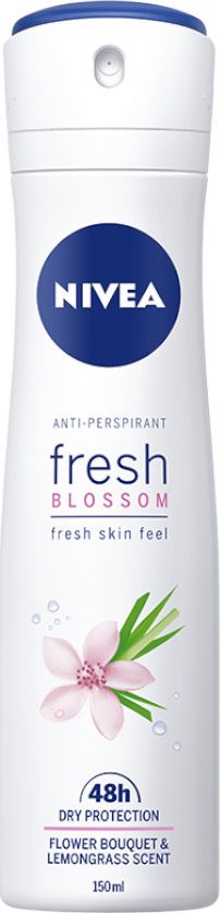 Nivea Dezodorant Fresh Blossom 48h spray damski 150ml