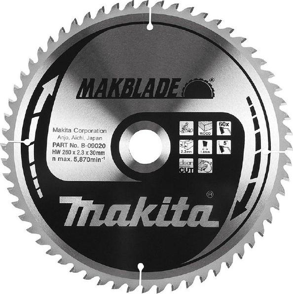 Makita Piła tarczowa MB-17712 260 x 30 mm