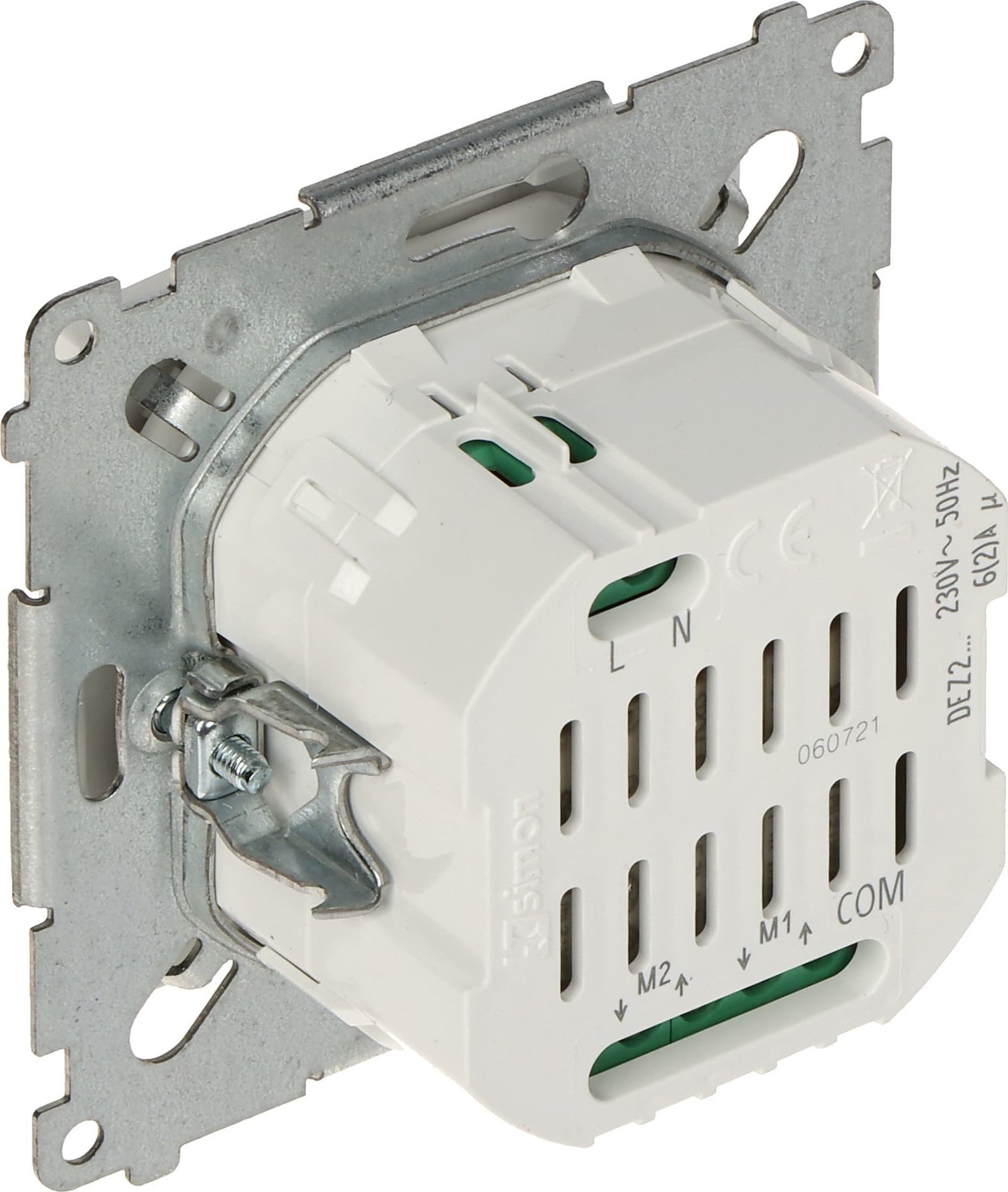 PODWÓJNY ŁĄCZNIK BEZPOŚREDNIEGO STEROWANIA ROLETAMI DWUPOZYCYJNY DEZ2.01/11-SIMON54 Premium 230V 6A