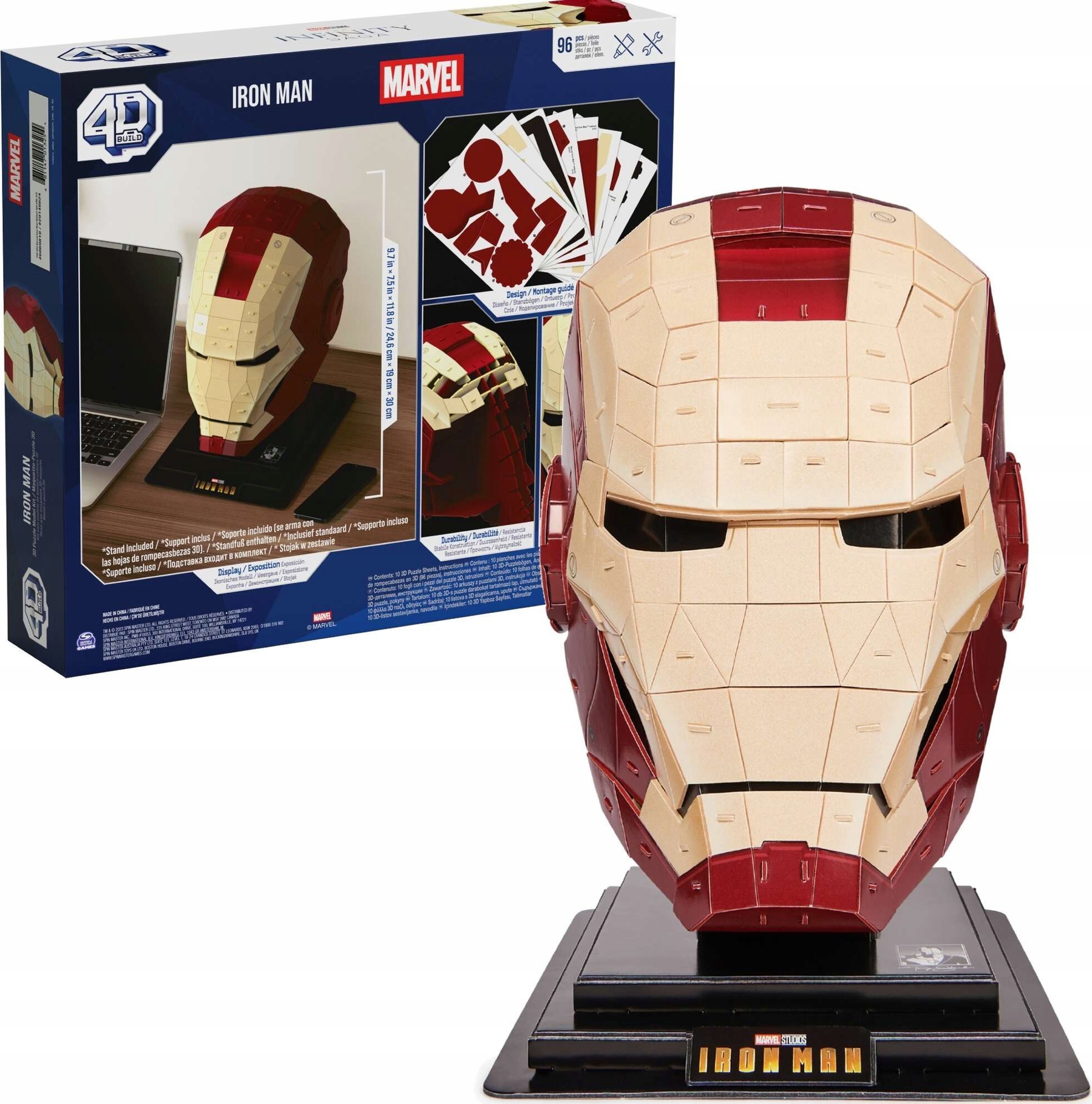 Marvel MARVEL 4D Puzzle Iron Man Helmet