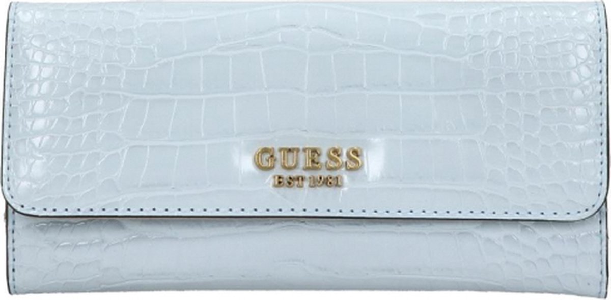 Guess, Laurel, Textile Wallet, SLG Large Zip, SWCA8500500POD, Pale Cloud, For Women For Women