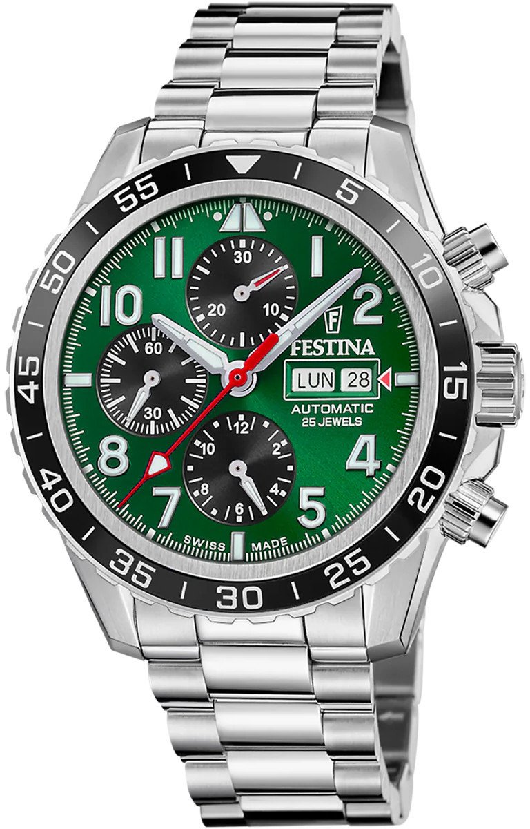 Zegarek męski Festina F20055-2 srebrny