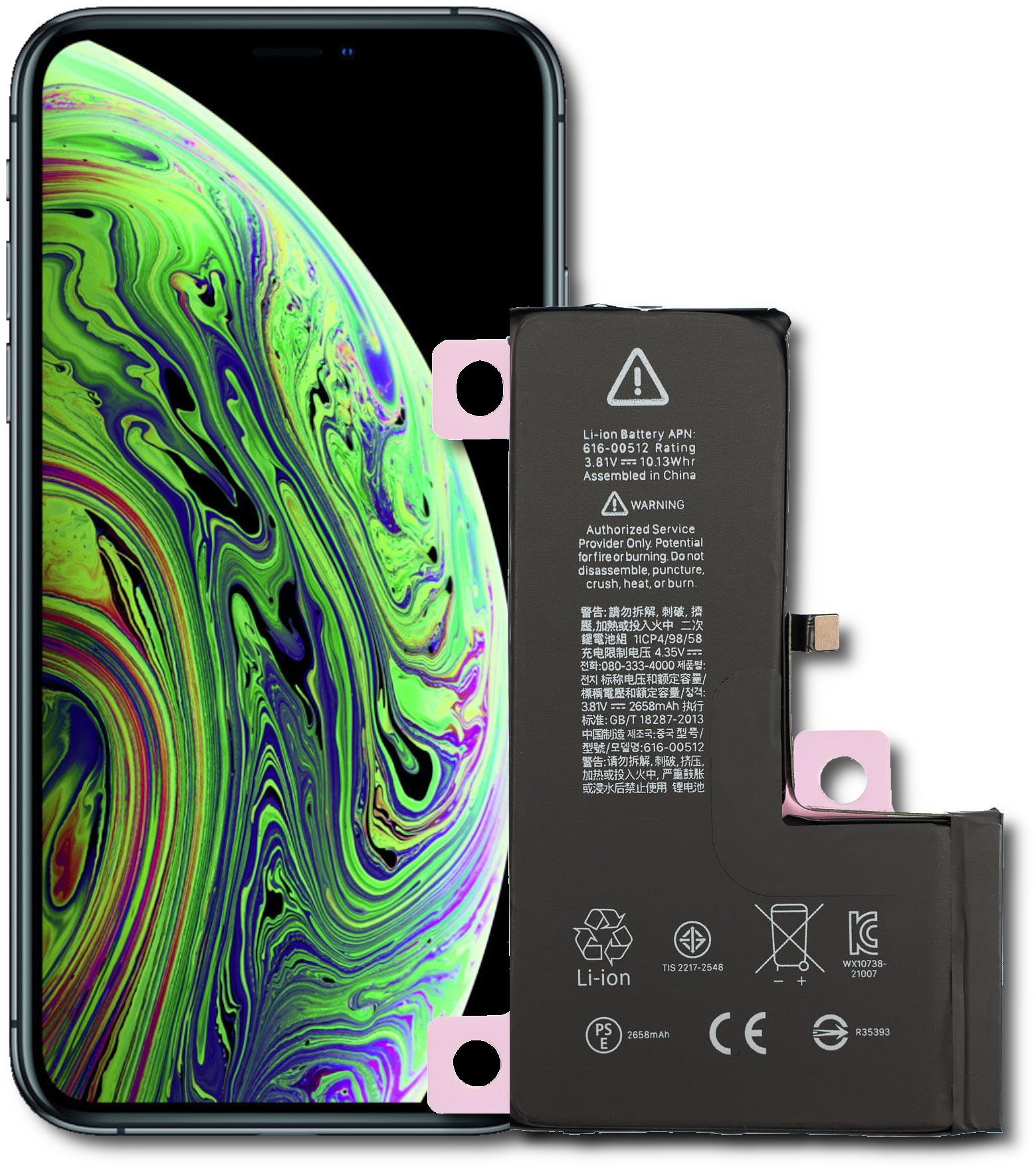 Bateria Mobilepart Bateria do iPhone XS Nowy Akumlator 2658 mAh