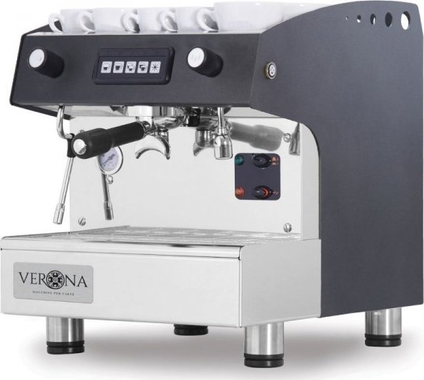 Hendi Ekspres kolbowy do kawy kolbowy automatyczny 1-grupowy ROMEO 1800 W