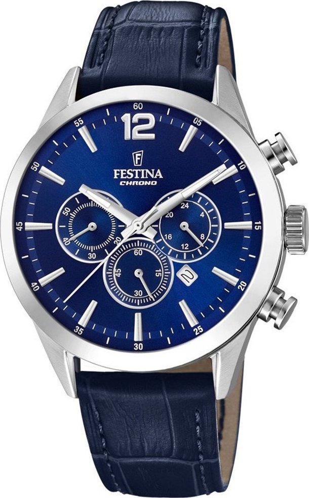 Zegarek Festina Zegarek męski Festina F20542-2 niebieski