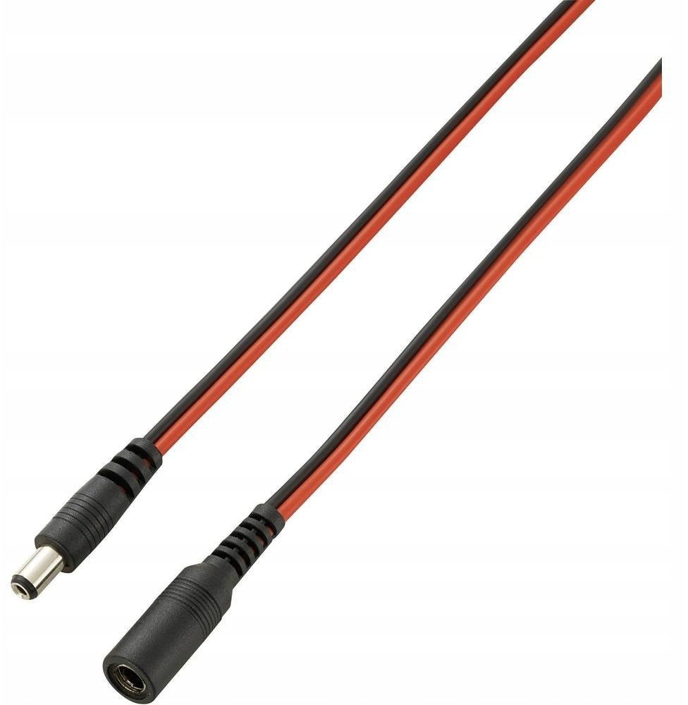 Kabel przedłużający, niskonapięciowy VOLTCRAFT 93025c183 5.5 mm 2.5 mm 3.00 m 1 szt. 749444