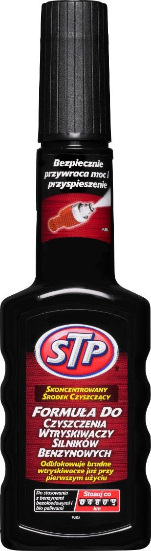 STP ŚRODEK DO CZYSZCZENIA WTRYSKIWACZY 200ML SILNIKÓW BENZYNOWYCH / STP
