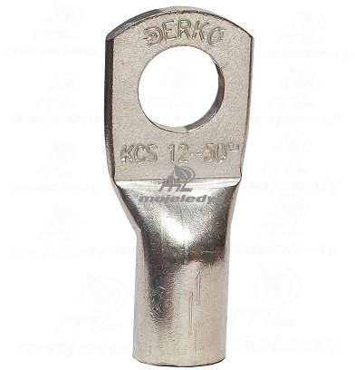 Końcówka oczkowa rurowa KCS CU 50mm M12 1szt ERKO