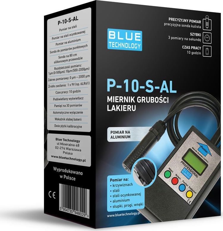 Blue Technology Miernik grubości lakieru P-10-S-AL