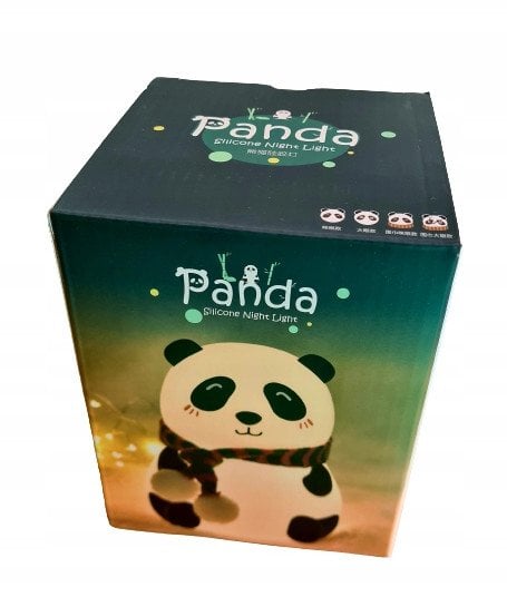Lampka Nocna Panda - Z Otwartymi Oczami Ledowa Zmienia Kolory