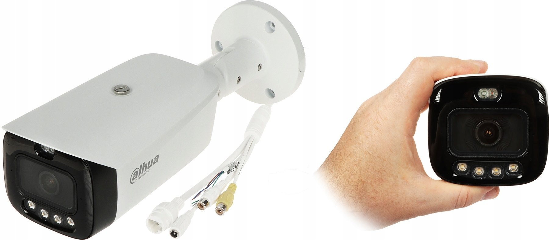 Kamera IP Dahua Technology KAMERA IP IPC-HFW3849T1-AS-PV-0360B-PRO TiOC WizSense Full-Color - 8 Mpx 4K UHD 3.6 mm