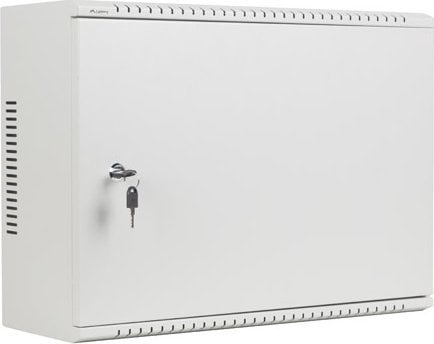 Szafa Lanberg Szafa instalacyjna rack wiszšca 19 cali 4u+3u 540x200 niskoprofilowa (złożona) szara
