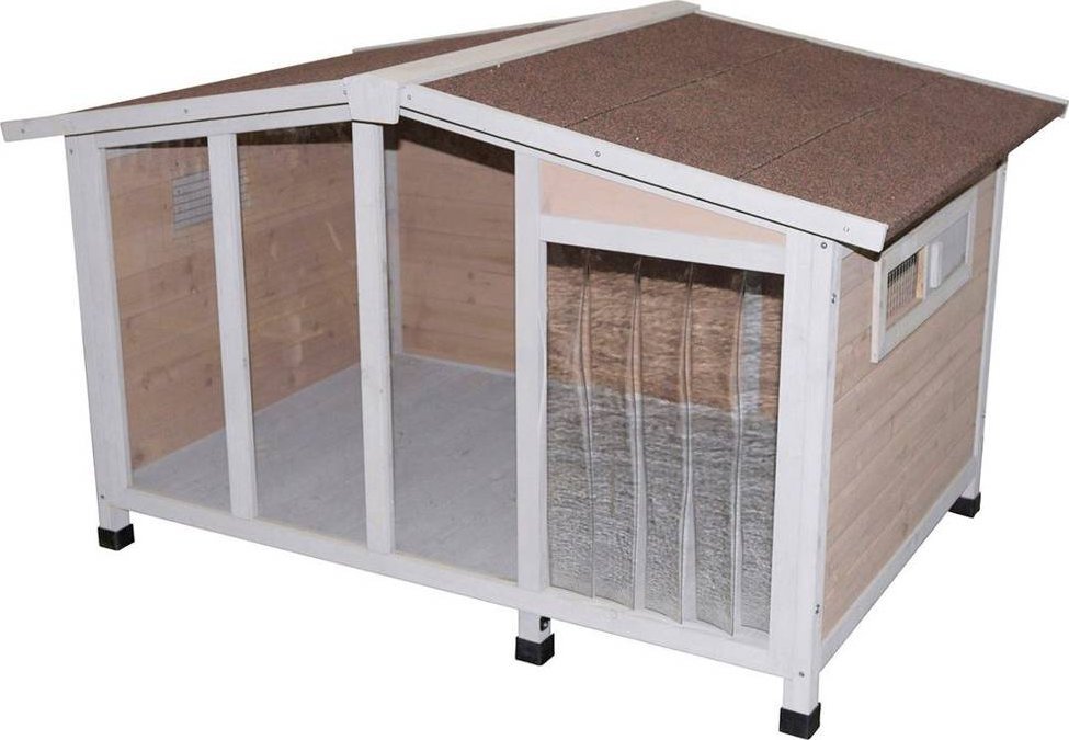 Kerbl KERBL Buda dla psa Overview, 134 x 92 x 82 cm