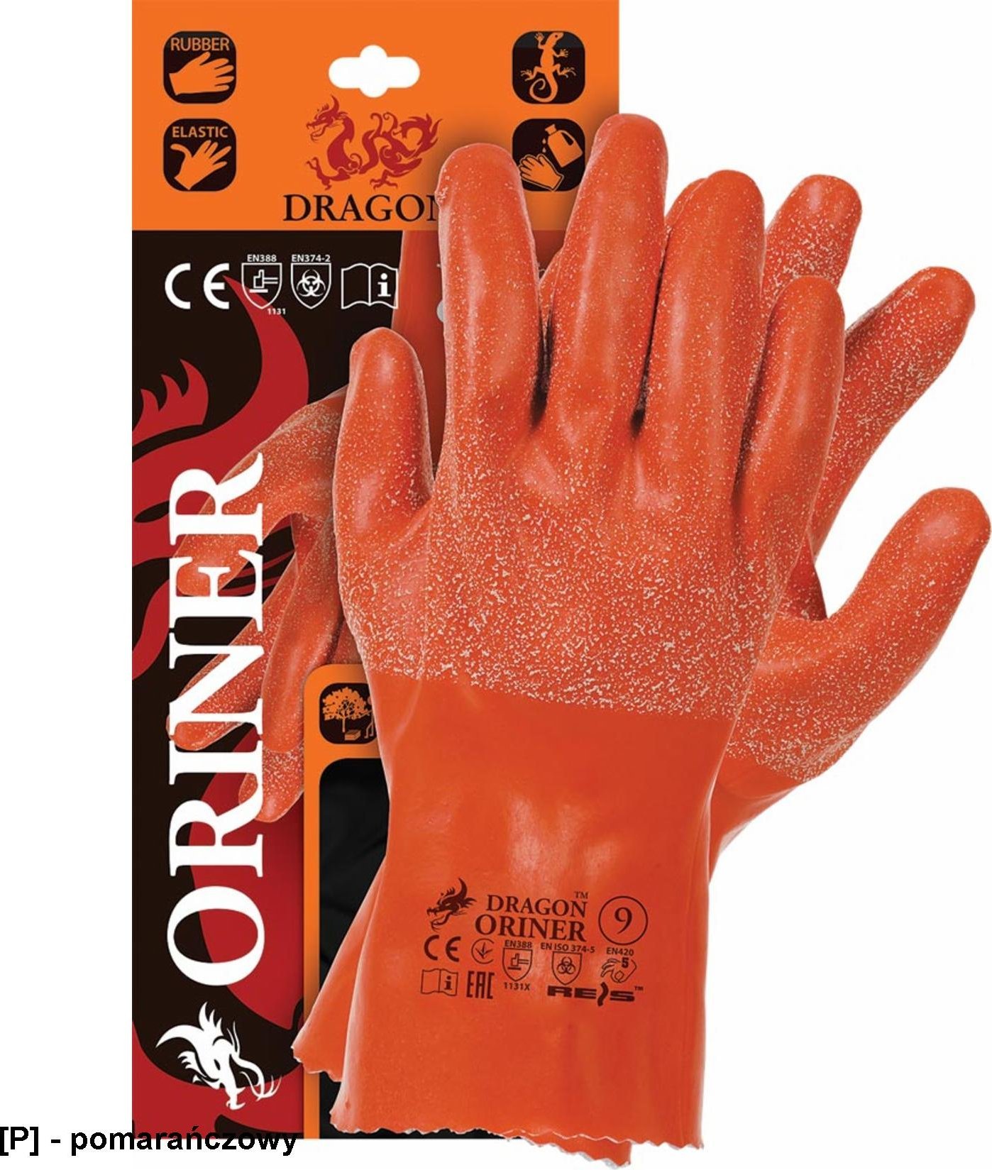 R.E.I.S. ORINER Rękawice ocieplane nieprzemakalne idealne do ryb 11