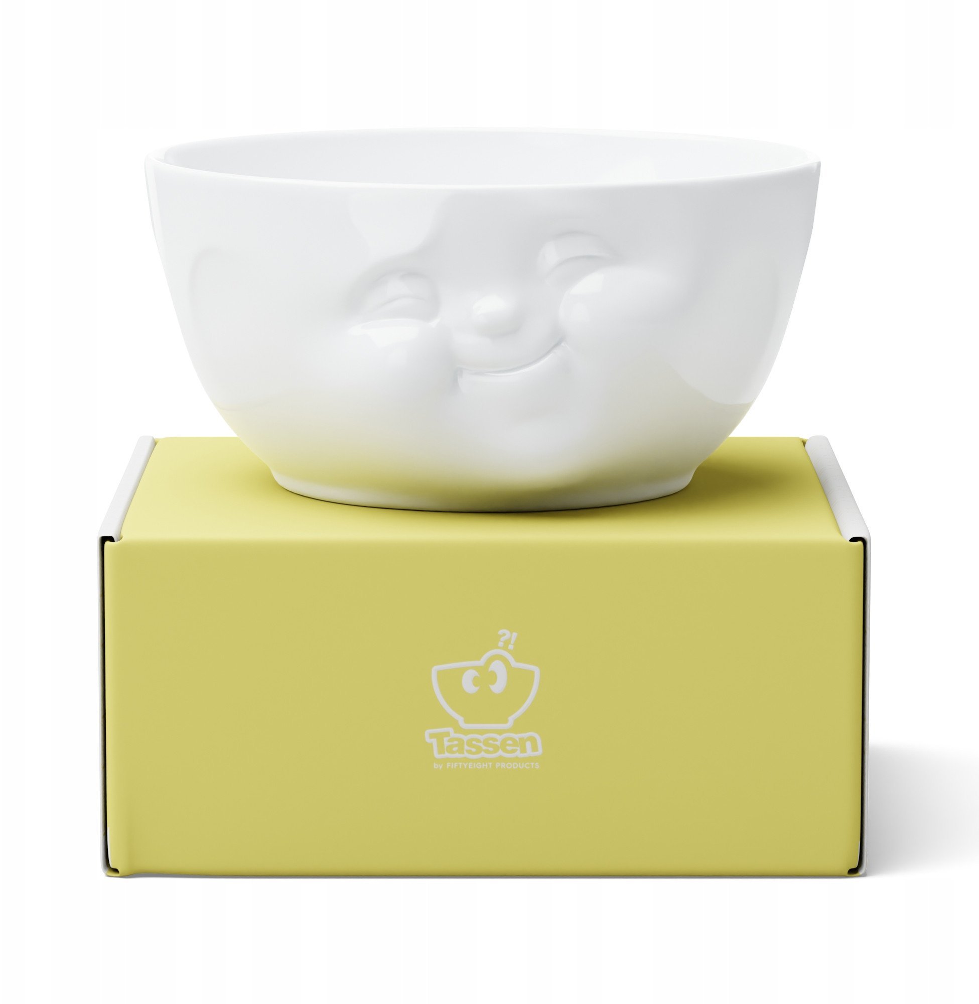 FIFTYEIGHT Schüssel 2600 ml - Mampfend weiß