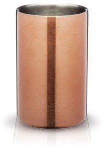 Cooler na wino miedziany